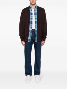 A.P.C. High waist straight jeans - Blauw