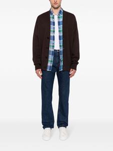 A.P.C. high-rise straight-leg jeans - Blauw