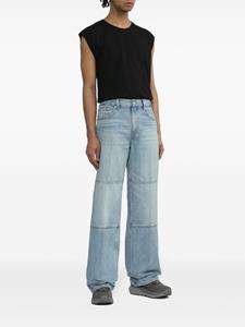 helmutlang Helmut Lang Jeans met wijde pijpen - Blauw