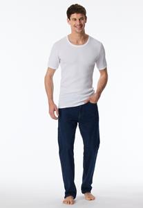 Schiesser Revival Shirt korte mouwen wit - Revival Friedrich 