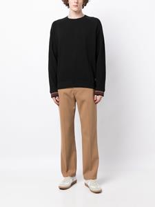paulsmith Paul Smith Sweater met contrasterende afwerking - Zwart