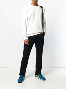 Sunspel sweater met ronde hals - Wit