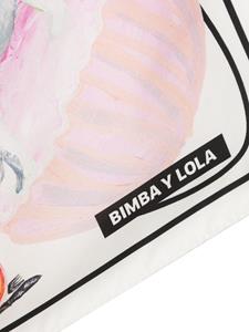 Bimba y Lola Zijden sjaal - Wit