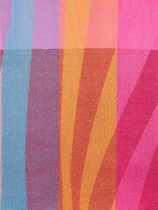paulsmith Paul Smith Swirl Stripe colour-block scarf - Veelkleurig
