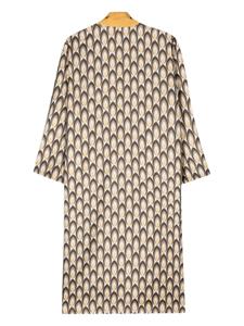 lorenaantoniazzi Lorena Antoniazzi Zijden kaftan - Beige