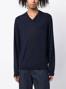paulsmith Paul Smith Trui met V-hals - Blauw
