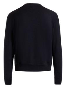 Bally cashmere-silk crew-neck jumper - Blauw