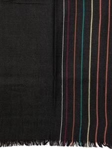 paulsmith Paul Smith Zijden sjaal - Zwart