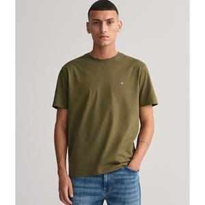 Gant T-shirt met labelstitching