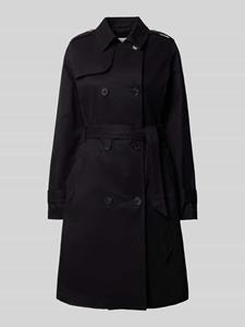 s.Oliver Funktionsmantel Langer Trench-Coat Blende