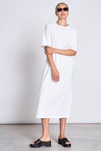 JAN N JUNE JAN 'N JUNE Damen vegan Hemd Kleid Crovie Weiß Gots