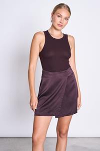 JAN N JUNE JAN 'N JUNE Damen vegan Minirock Filio Espresso