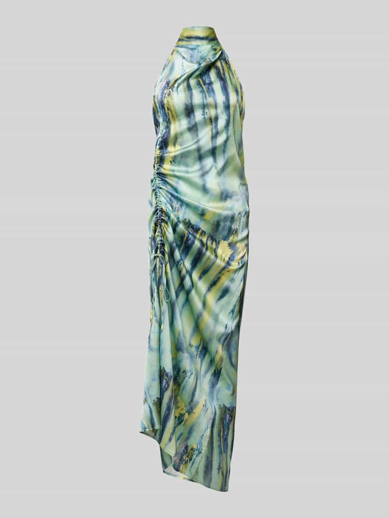 Gestuz Midi-jurk met opstaande kraag, model 'Walery'