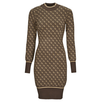 Guess Jurk lise coffee sand