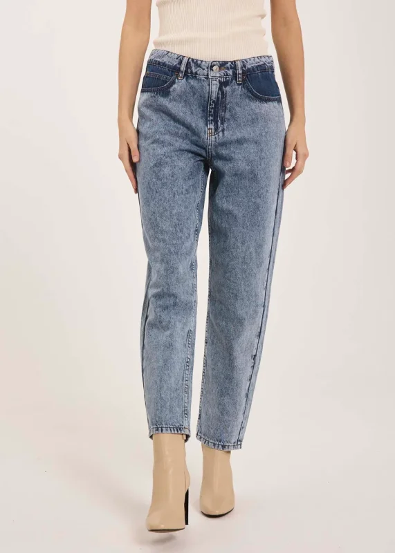 Norr Kenzie relaxed jeans blue -