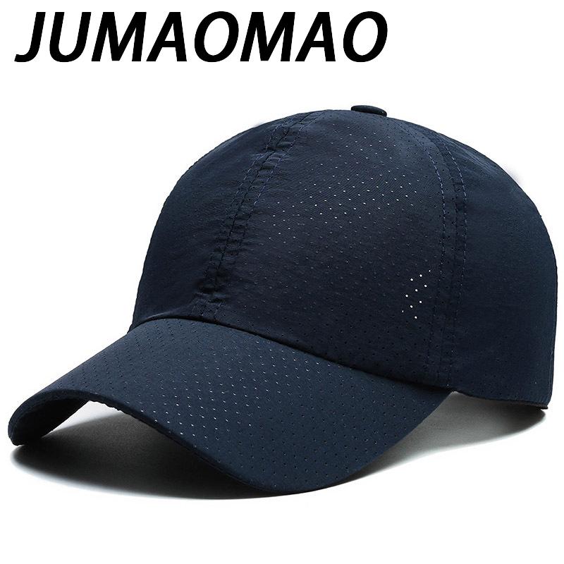 JUMAOMAO Quick Dry Hat Nieuwe Outdoor Ademende Zonnebrandcrème Baseball Cap Eenvoudige Generous Mesh Duck Tongue Cap