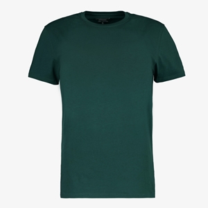 Unsigned heren T-shirt ronde hals groen