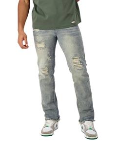 Black Bananas Distressed Jeans Blauw - 