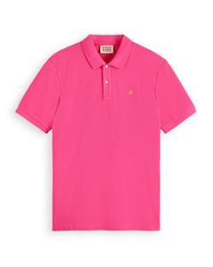 Scotch & Soda Essential Organic Cotton Pique Polo Heren