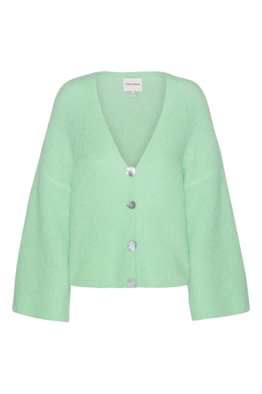 American Dreams Sandra oversized cardigan mint green -