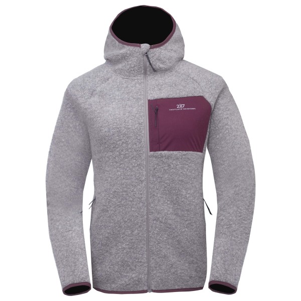 2117 of Sweden - Women's Skord Pile Hoodie - Wollen vest, grijs