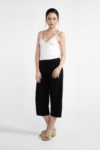 LOVJOI Damen vegan Culotte Nuraiah Black
