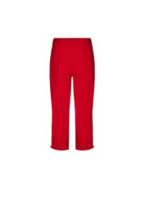 LAURIE Damen vegan Hose Anabelle Regular Capri Medium Length Rot