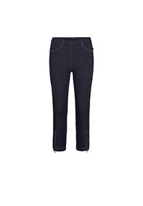 LAURIE Damen vegan Piper Regular Crop - Dunkelblauer Denim