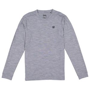 Mons Royale  Icon Merino Air-Con L/S - Merinoshirt, grijs