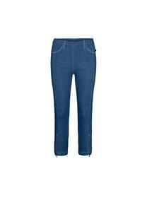 LAURIE Damen vegan Jeans Piper Regular Crop Blue Denim