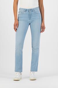 MUD Jeans Damen vegan Jeans Gerade Faye Sunny Stone Blau