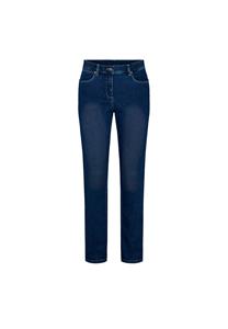 LAURIE Damen vegan Jeans Charlotte Regular Ml Washed Dark Blue Denim