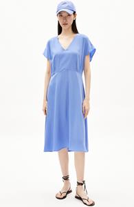 ARMEDANGELS Damen vegan Kleid Aalbine Blue Bloom