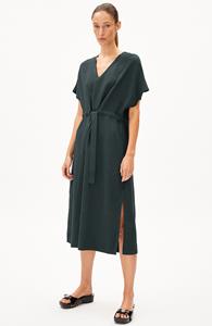 ARMEDANGELS Damen vegan Kleid Maahaliana Space Steel