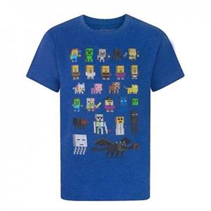 Minecraft officieel jongens Sprites karakters T-shirt