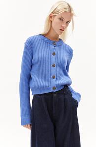 ARMEDANGELS Damen vegan Weste Jeaninaas Blue Bloom