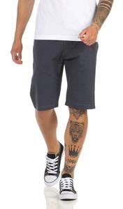 Pbezler Heren chinoshort in de kleur blauw W39 blauw