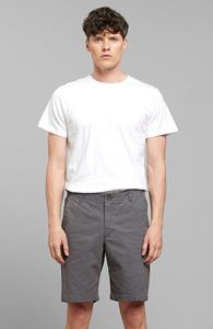 DEDICATED Herren vegan Chino Nacka Shorts Grau