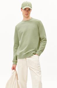 ARMEDANGELS Herren vegan Sweatshirt Baaro Matcha