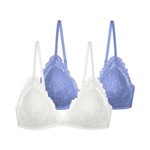Dorina Set van 2 bralettes in kant Trisha