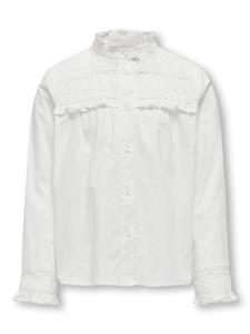 Only Koglina L/s Frill Lace Insert Shirt: