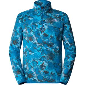 The North Face Heren 100 Glacier Printed 1/4 Zip Trui