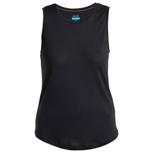 Icebreaker - Women's Merino 125 Cool-Lite Sphere III Tank - Tanktop, zwart