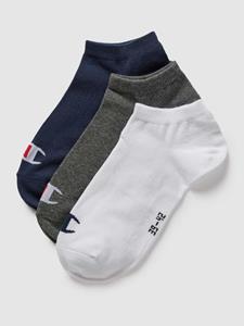 Champion Sneakersokken met labeldetail in een set van 3 paar, model 'Sneaker Sock'