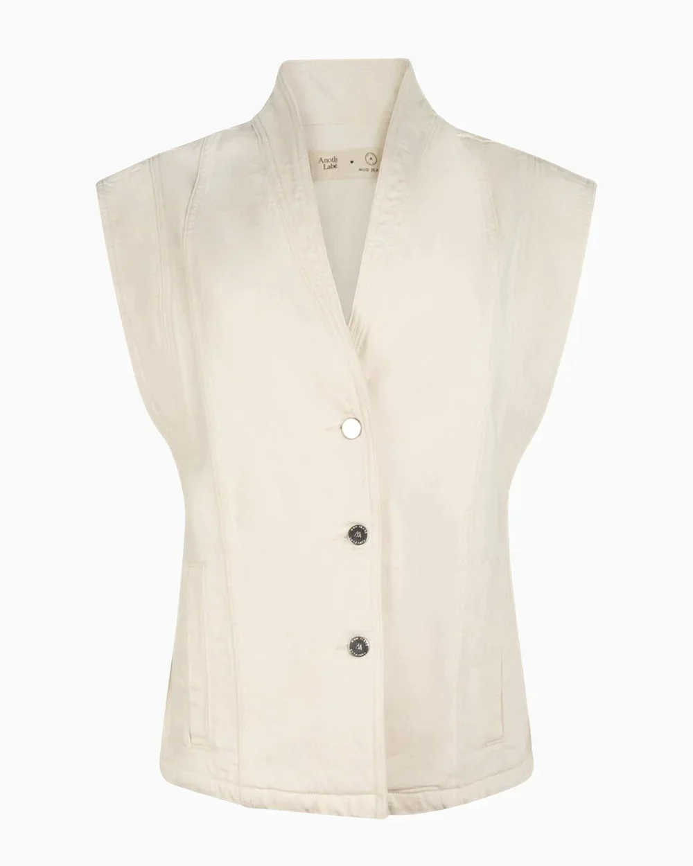 Another Label Unni denim vest -