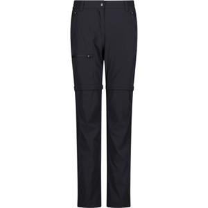 CMP - Women's 4-Way Stretch Zip Off Pant - Afritsbroek, zwart