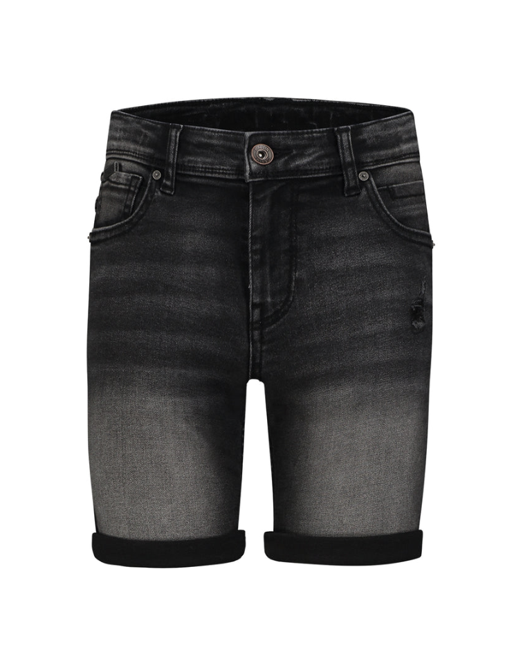 Ballin Jeans short Jaxx Skinny fit - Denim donker grijs