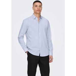 ONLY & SONS Langarmhemd "ONSANDY SLIM EASY IRON POPLIN SHIRT"