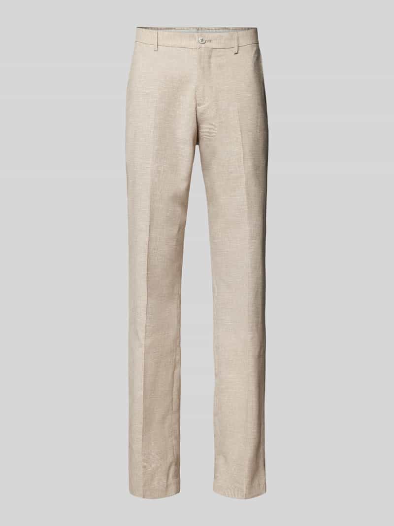 S.Oliver BLACK LABEL Pantalon van linnenmix, model 'Pure'