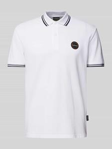 Napapijri Regular fit poloshirt met labelbadge, model 'MACAS'